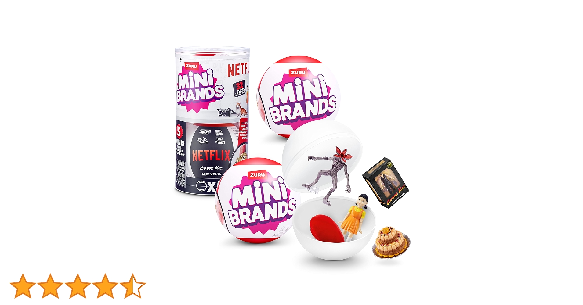 mini brands netflix ミニブランズ Amazon.com: Mini Brands Netflix Capsule by ZURU, Surprise